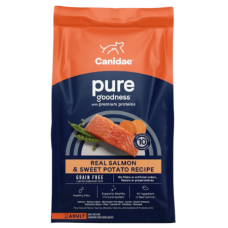 Canidae Grain Free Salmon and Sweet Potato Recipe Dry Dog Food  24-lb bag