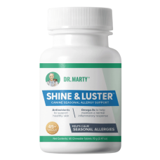 Dr. Marty Shine & Luster Seasonal Allergy Support for Dogs. 60 Chews