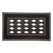 Evergreen Black Scroll Sassafras Mat Tray