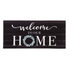 Evergreen Eucalyptus Welcome Sassafras Switch Mat