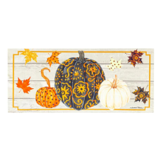 Evergreen Patterned Pumpkins Sassafras Switch Mat