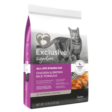 Exclusive Signature Weight Management & Hairball Care Adult Cat Chicken & Brown Rice Formula