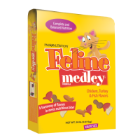 red flannel Feline Medley Cat Food