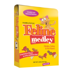 red flannel Feline Medley Cat Food