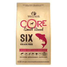Wellness CORE SIX Salmon & Chickpeas Recipe Small Breed Dry Dog Food