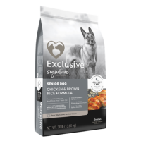 Exclusive Signature Senior Chicken & Brown Rice Formula Dog Food