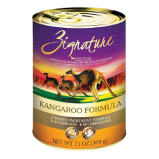 Zignature Kangaroo Limited Ingredient Formula Grain-Free Canned Dog Food, 13-oz