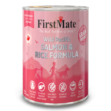FirstMate Wild Pacific Salmon & Rice Formula Canned Dog Food | Argyle Feed Store