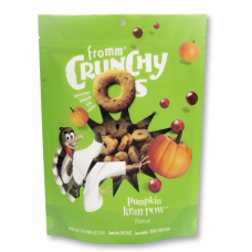 Fromm Crunchy O’s Pumpkin Kran POW Dog Treats | Argyle Feed Store