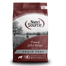 Nutrisource Prairie Select Grain Free Quail & Duck Protein Dog Food