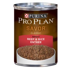 Purina Pro Plan SAVOR Adult Beef & Rice Entrée Classic Wet Dog Food | Argyle Feed Store