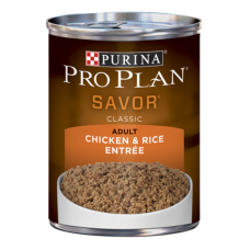 Purina Pro Plan SAVOR Adult Chicken & Rice Entrée Classic Wet Dog Food | Argyle Feed Store