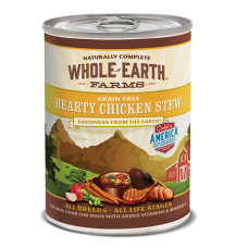 Whole Earth Farms Grain Free Recipe Hearty Chicken Stew Canned Dog Food | Argyle Feed Store
