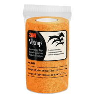 Vetrap Self-Adherent Bandaging Tape Bright Orange