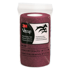 Vetrap Self-Adherent Bandaging Tape Burgundy | Argyle Feed Store