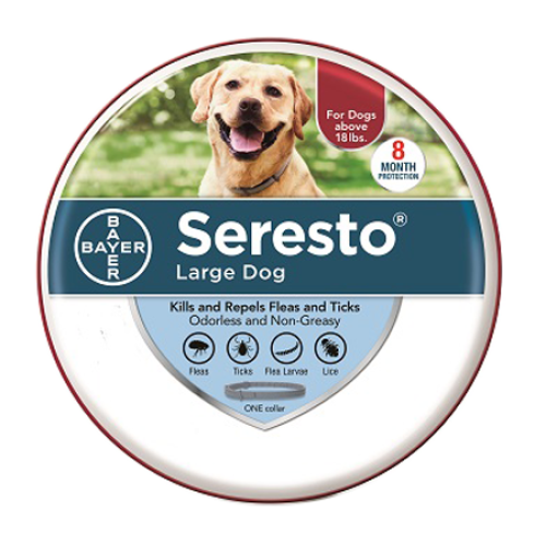 Seresto flea and tick cheap prevention collar for large dogs