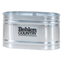 Behlen Galvanized 224 Round End Stock Tank – 103 gallon