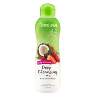 TropiClean Deep Cleaning Berry & Coconut Dog & Cat Shampoo