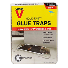 Victor Hold-Fast Disposable Mouse Glue Traps - 2pk