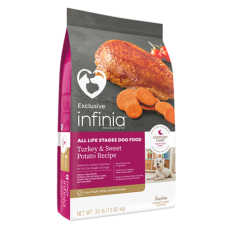Infinia Turkey & Sweet Potato Recipe Dog Food