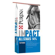 Purina Impact All Stages 14% Textured Horse Feed | Argyle Feed Store