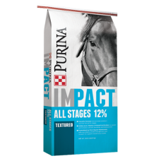 Purina Impact 12% All Stages Textured Horse Feed | Argyle Feed Store