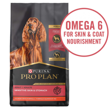 Purina Pro Plan Adult Sensitive Skin & Stomach Salmon & Rice Formula Dry Dog Food | Argyle Feed Store