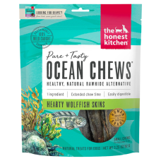 The Honest Kitchen Ocean Chews Wolffish Skins | Argyle Feed Store