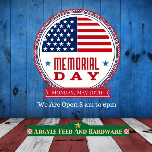 Open Memorial Day