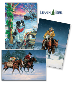 Leanin' Tree Christmas Cards - Argyle Feed