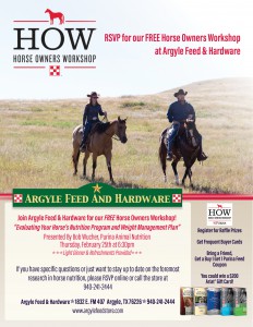 Horse Owners Workshop