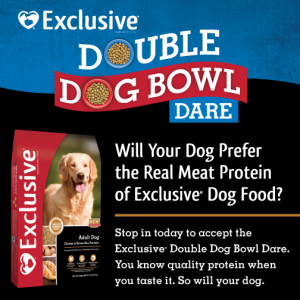 Exclusive Dog Food Double Dog Bowl Dare Challenge