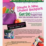 Argyle Feed_MissionMoms Backpack Drive_Flyer