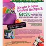 Argyle Feed_MissionMoms Backpack Drive_Flyer