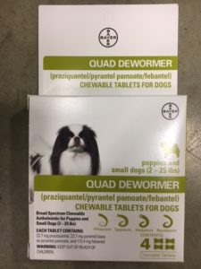 Quad Dog Dewormer