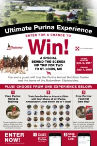 Ultimate Purina Experience: Enter to Win!