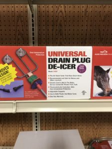 Universal Drain Plug De-Icer