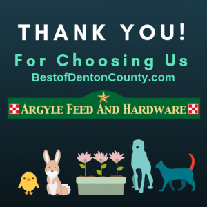 Best of Denton County Feed and Hardware Store