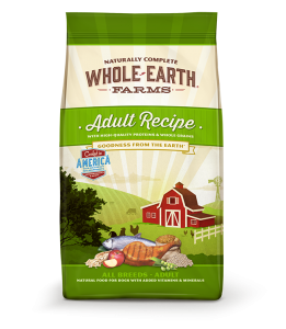 Whole Earth Farms Dog Food available at Argyle Feed Store