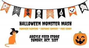 Halloween at Argyle Feed Store